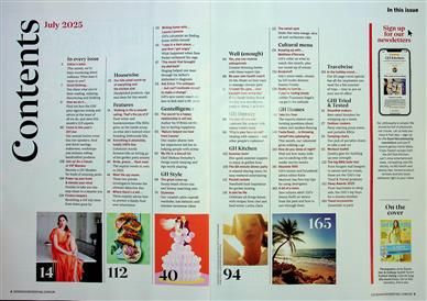 Good Housekeeping UK Inhaltsverzeichnis