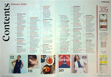 Good Housekeeping UK Inhaltsverzeichnis