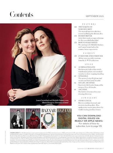 Harpers Bazaar (UK) Inhaltsverzeichnis