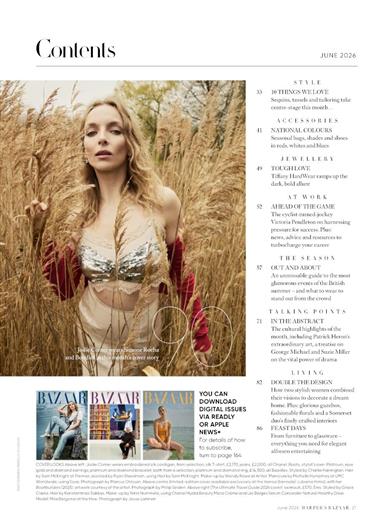 Harpers Bazaar (UK) Inhaltsverzeichnis