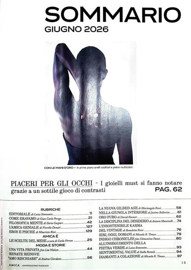 Amica Italien Inhaltsverzeichnis