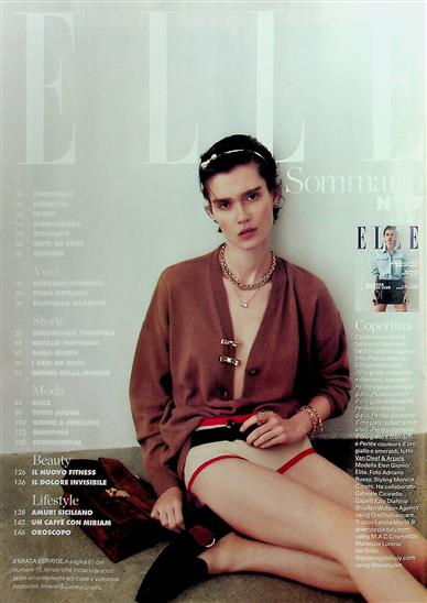 Elle Italia Inhaltsverzeichnis