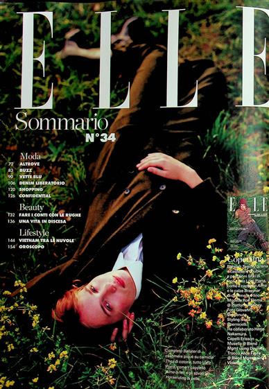 Elle Italia Inhaltsverzeichnis