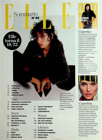 Elle Italia Inhaltsverzeichnis