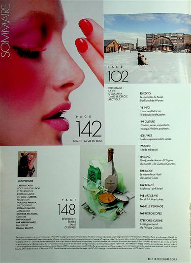 Elle Italia Inhaltsverzeichnis