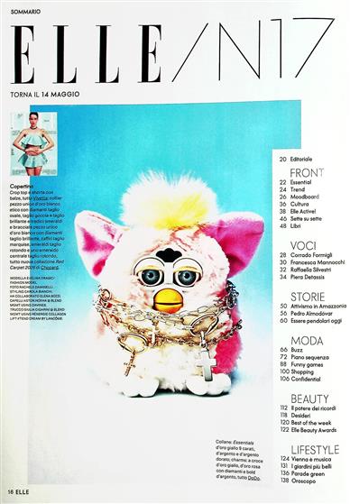 Elle Italia Inhaltsverzeichnis