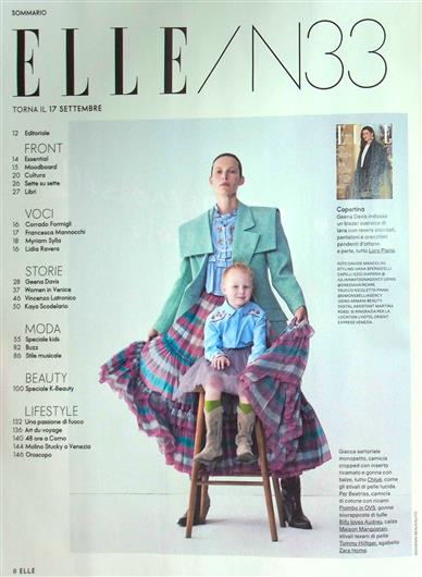 Elle Italia Inhaltsverzeichnis