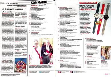 Oggi Inhaltsverzeichnis