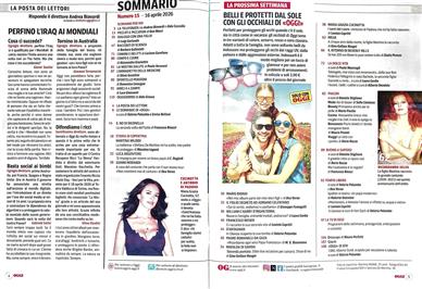 Oggi Inhaltsverzeichnis