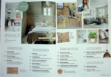 Living & More Inhaltsverzeichnis
