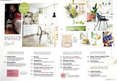 Living & More Inhaltsverzeichnis