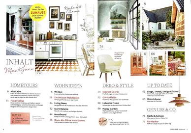 Living & More Inhaltsverzeichnis