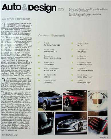 Auto + Design Inhaltsverzeichnis