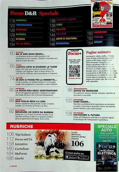 Focus Italien Inhaltsverzeichnis