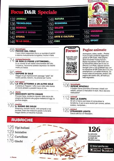 Focus Italien Inhaltsverzeichnis