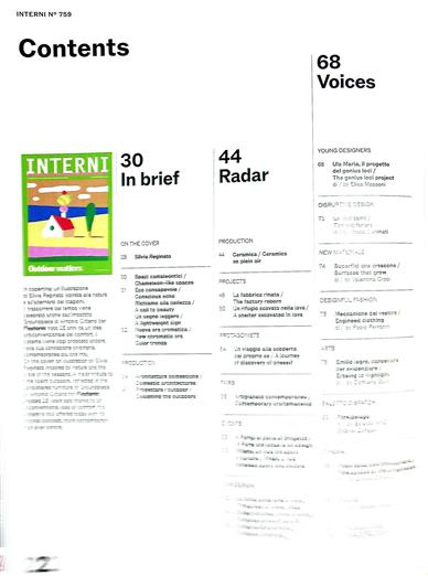 Interni Inhaltsverzeichnis