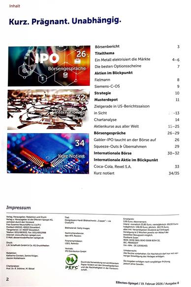 CHI (I) Inhaltsverzeichnis