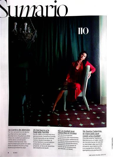 AD Architectural Digest Italia Inhaltsverzeichnis