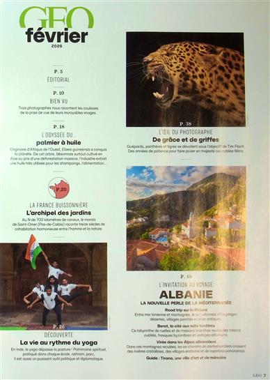 Geo Frankreich Inhaltsverzeichnis