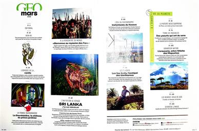 Geo Frankreich Inhaltsverzeichnis