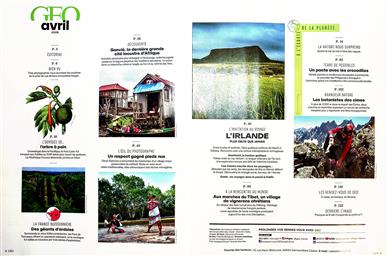 Geo Frankreich Inhaltsverzeichnis