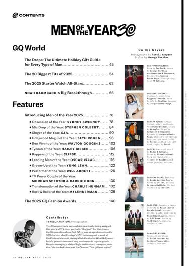GQ US Inhaltsverzeichnis