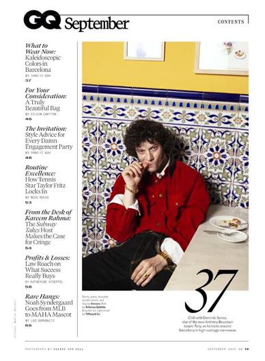 GQ US Inhaltsverzeichnis