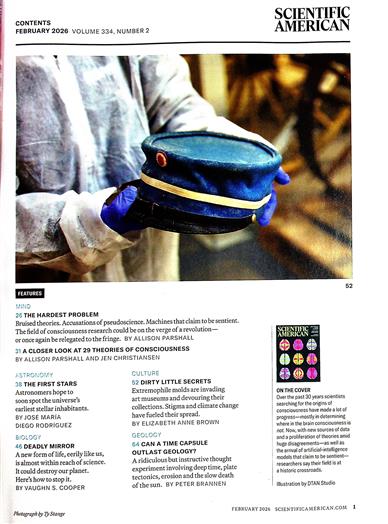 Scientific American Inhaltsverzeichnis