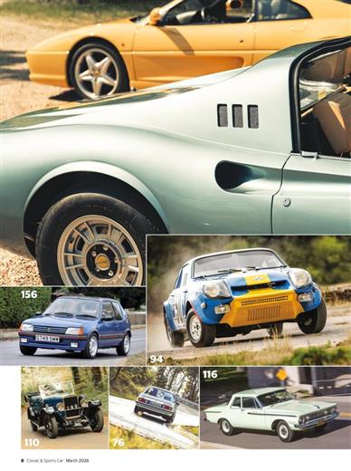 Classic & Sports Car Inhaltsverzeichnis