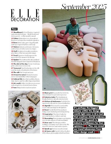 Elle Decoration (UK) Inhaltsverzeichnis