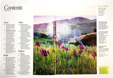 Gardens Illustrated Inhaltsverzeichnis