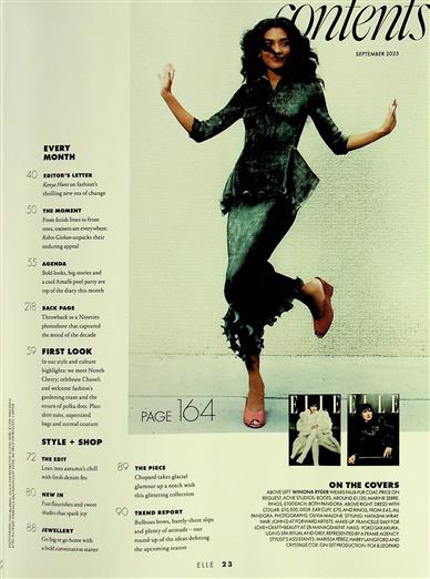Elle (UK) Inhaltsverzeichnis
