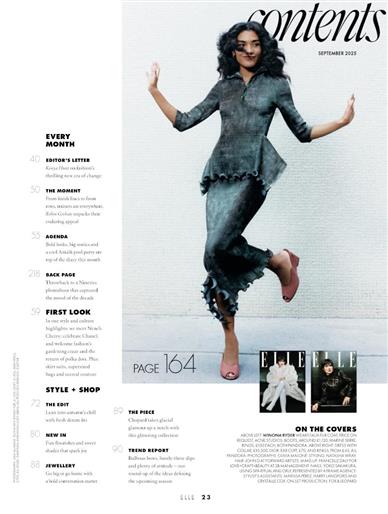 Elle (UK) Inhaltsverzeichnis