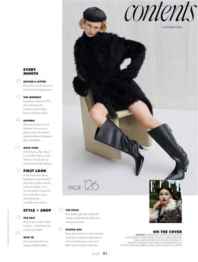 Elle (UK) Inhaltsverzeichnis