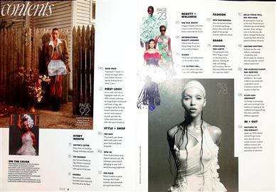 Elle (UK) Inhaltsverzeichnis