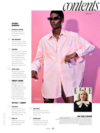 Elle (UK) Inhaltsverzeichnis
