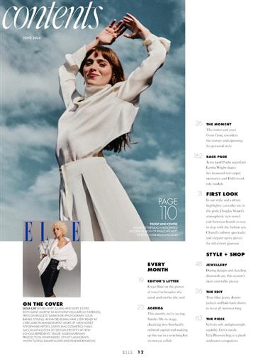 Elle (UK) Inhaltsverzeichnis