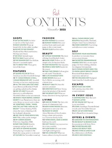 Red Inhaltsverzeichnis