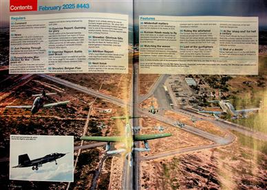 Airforces Monthly (UK) Inhaltsverzeichnis