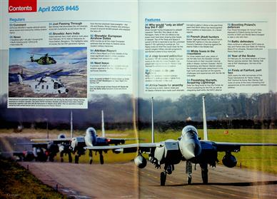Airforces Monthly (UK) Inhaltsverzeichnis
