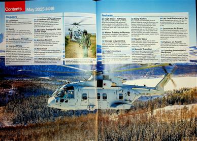 Airforces Monthly (UK) Inhaltsverzeichnis