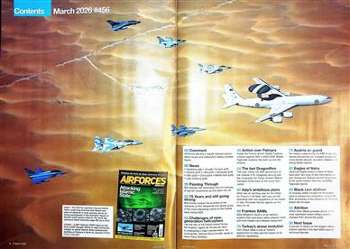 Airforces Monthly (UK) Inhaltsverzeichnis