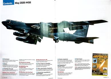 Airforces Monthly (UK) Inhaltsverzeichnis