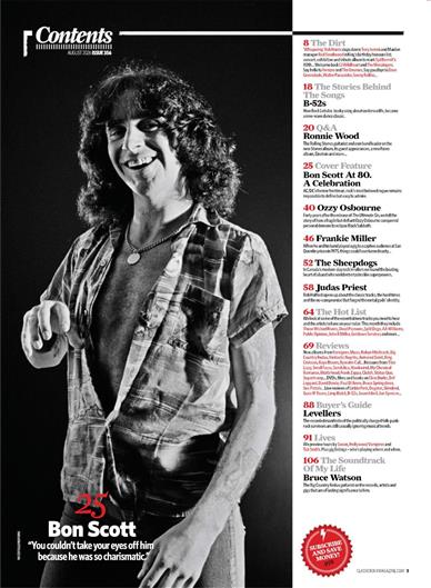 Classic Rock UK Inhaltsverzeichnis