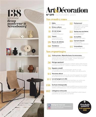 Art & Decoration Inhaltsverzeichnis