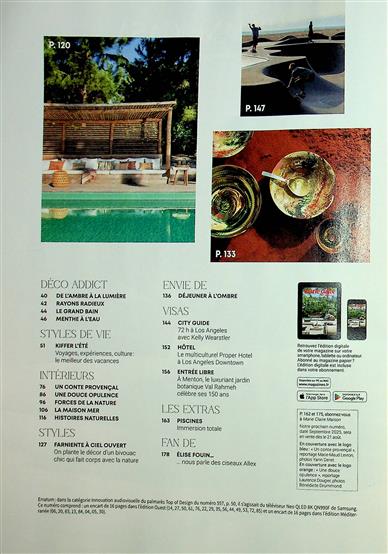Marie Claire Maison Inhaltsverzeichnis