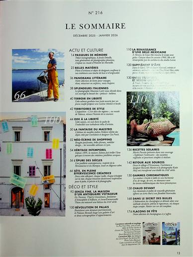 Maisons Côté Sud Inhaltsverzeichnis