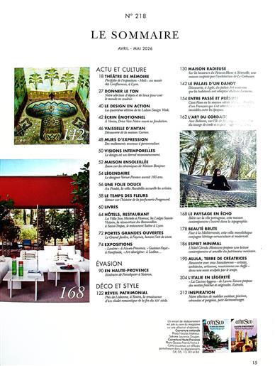 Maisons Côté Sud Inhaltsverzeichnis