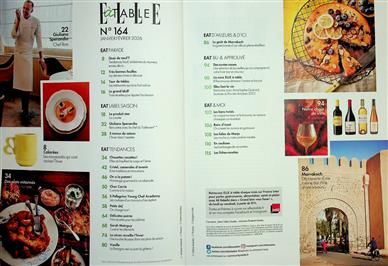 Elle à table (F) Inhaltsverzeichnis