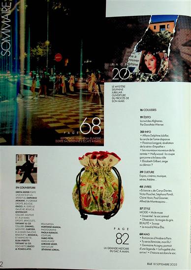 ELLE France Inhaltsverzeichnis